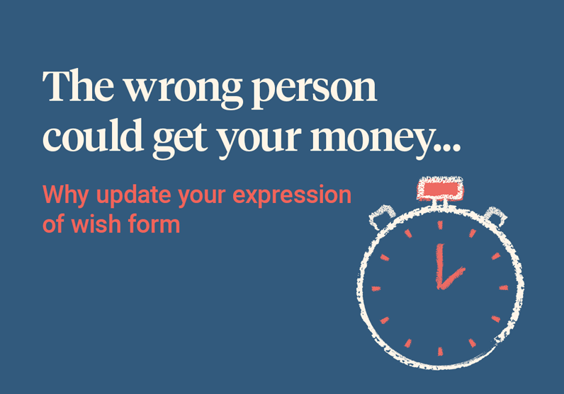 What is an expression of wish form and why update it?