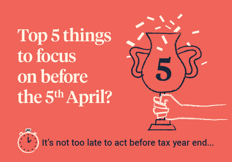 5 money must dos before the end of the tax year
