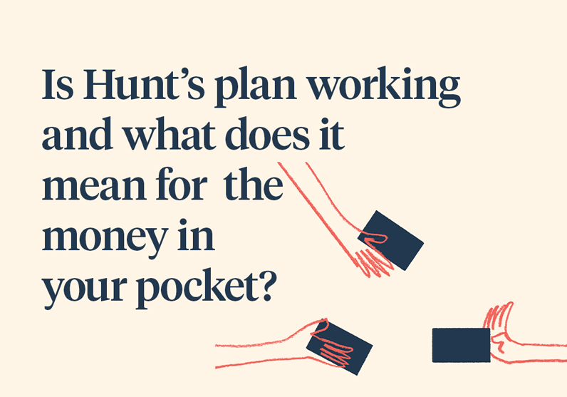 Is Hunt’s plan working and what does it mean for the money in your pocket?