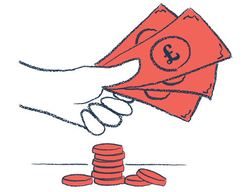 hand giving money