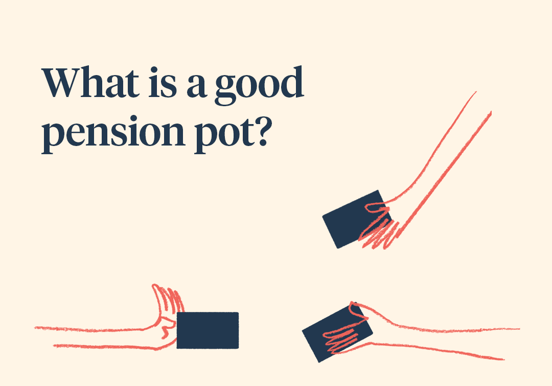What is a good pension pot?
