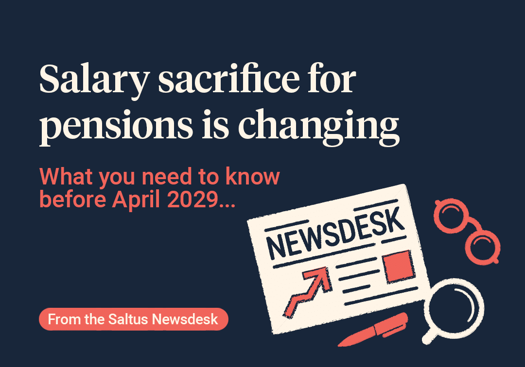 Salary sacrifice for pensions is changing